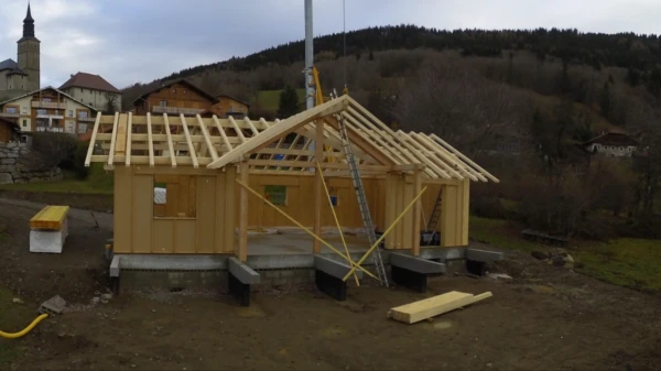 Construction ossature bois