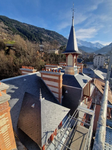 Couverture et ferblanterie  Bâtiment Mont jolie St Gervais Bâtiment Historique